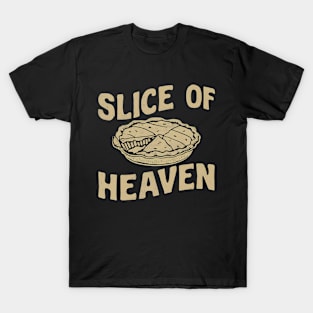 "Slice of Heaven", Retro Design T-Shirt